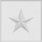 Ekena Millwork Standard Sedgwick Star Rosette With Rounded Edge, 6"W x 6"H x 1"P ROSP060X060X100SDG08 - alternate 2